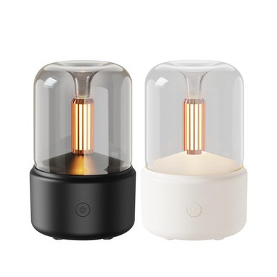 Diffusor für ätherische Öle, Luftbefeuchter, Kerzenlicht, Aroma, kreativer