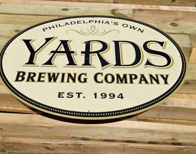 Yards Brewing Company 32 By 23 Sign Metal Visual Decor Wall Glass Bar