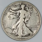 1938-D Walking Liberty Half Dollar Silver WLH 50c