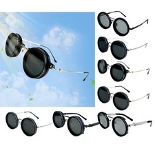 Lunettes de soleil teintées réglables Lunettes polarisées arrondi pour la