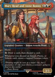 Mary Read and Anne Bonny (Borderless) Foil #120 | MTG