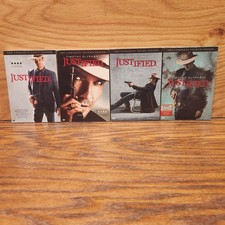 Justified DVD Series Seasons 1-4 FX Original Series 4 Box Set