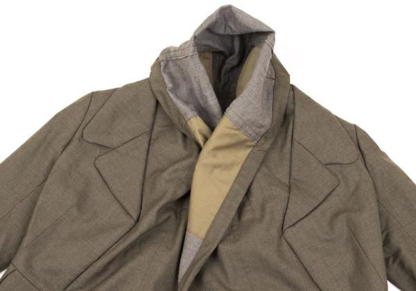 COMME des GARCONS Wool docking design jacket Moch… - image 3