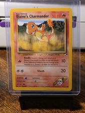 1x Nm- Blaine's Charmander 60/132 Common Gym Challenge Pokemon Unlimited Wotc on eBay