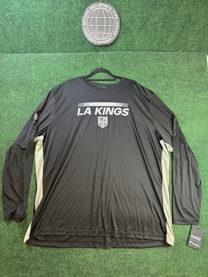 Men's Fanatics Los Angeles Kings Jackets Authentic Pro Rink Tech Long Sleeve 4XL