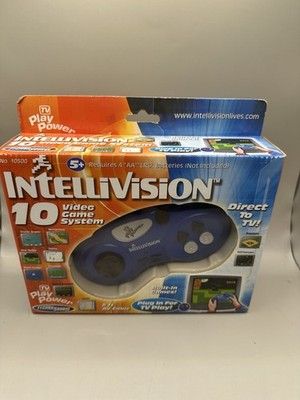 Intellivision 10 Game Video Game System Direct to TV New  unopened  box