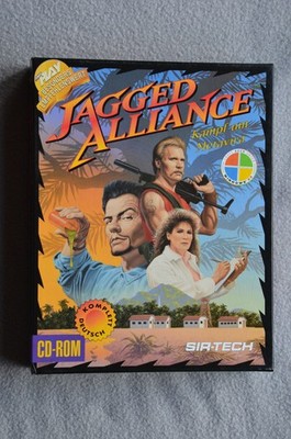 PC-IBM Game/Spiel  Jagged Alliance  von Sir Tech/Softgold/madlab 1995 Zustand A