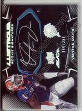 vontae davis rookie rc draft auto autograph illinois illini college #/399 2009