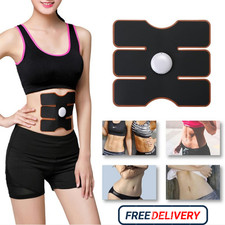 EMS Abdominal Muscle Toning Trainer ABS Stimulator Toner Fitness Weight Loss