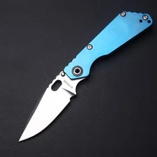 Strider Knives SnG Performance - Blue Full Titanium / S30V Blade