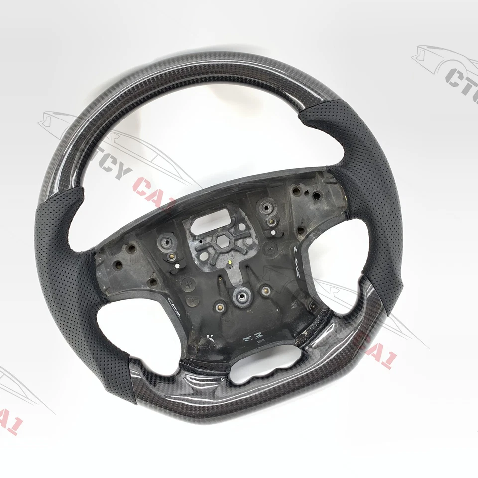 Volante de fibra de carbono personalizado para Volvo S80L/XC60/V60/S60/V40/S8 2007-2008 Foto 3 de 4