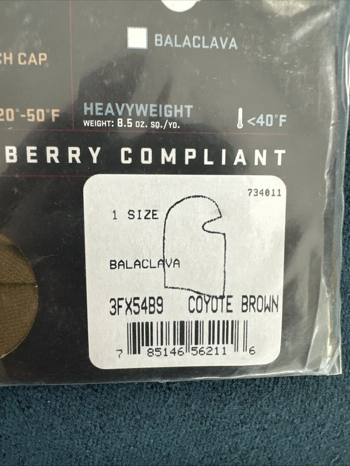 XGO Multicam Flame Retardant FR 2 Midweight Neck Gaiter - Image 4 of 4