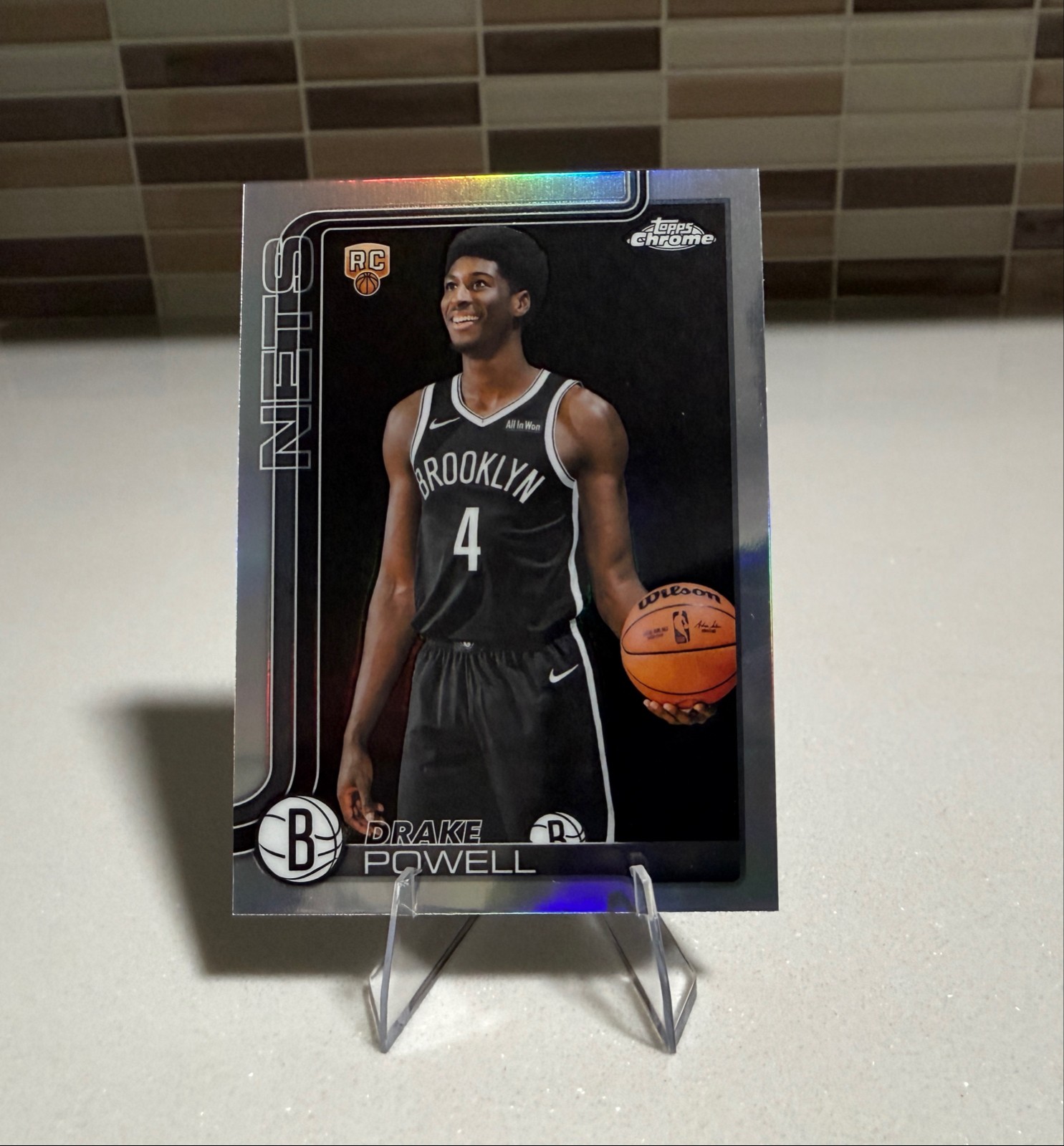 2025-26 Topps Chrome - Drake Powell #272 Refractor (RC)