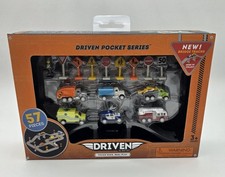 Driven Pocket Series by Battat 57 Pcs Safe  Clean City Crew Tough Rigs Bridge T