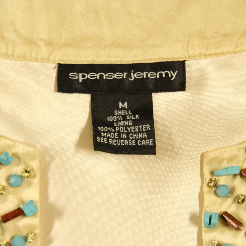 Blusa Spenser Jeremy Mujer Talla M Piedras Dorado Foto 3 de 4