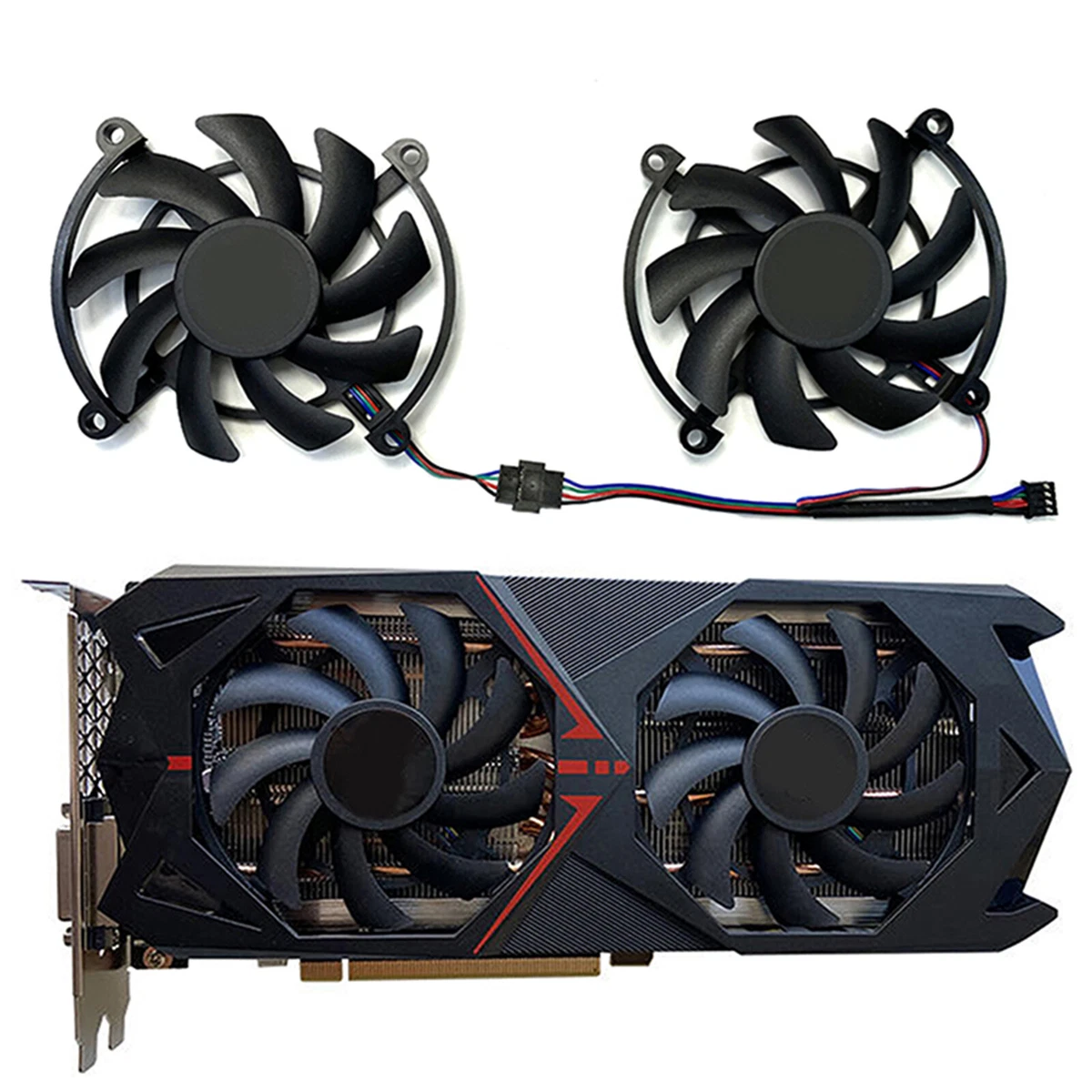 Graphic card shop fan replacement
