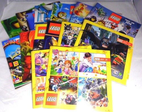 LEGO Kataloge von Januar 2012 - Dezember 2018, 14 St. Neuwertig, nicht benutzt