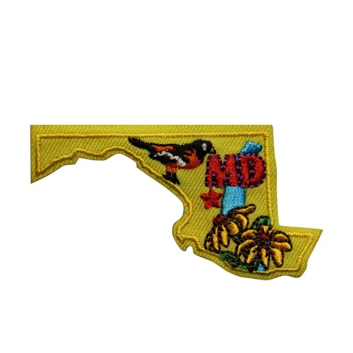 US State Travel Embroidered Iron On Patches All 50 States Available - Tourist - Picture 23 of 54