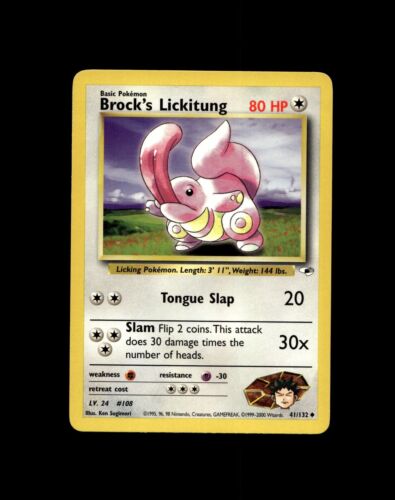 Pokémon Karten Gym Challenge & Gym Heroes: Wählen Sie Ihre Karte! LP/NM WOTC - Bild 119 von 228
