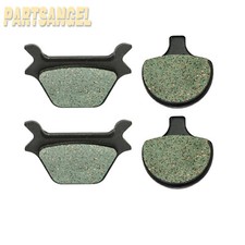 Front & Rear Brake Pads For Harley Davidson Xlh883 Sportster Hugger 1987-1999
