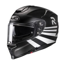 Casco moto integrale HJC RPHA 70 Stipe bianco premium