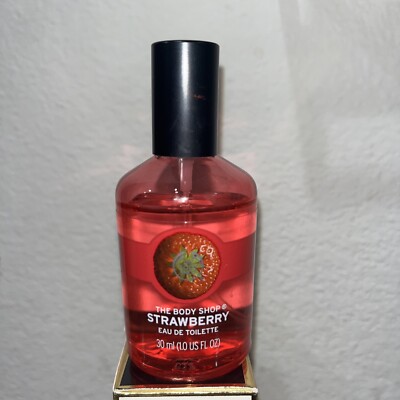 The Body Shop Eau de Toilette STRAWBERRY oz low fill, see