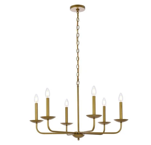 Chandelier Ceiling Light Fixture Living Dining Room Modern Rustic Farmhouse - Picture 1 of 7