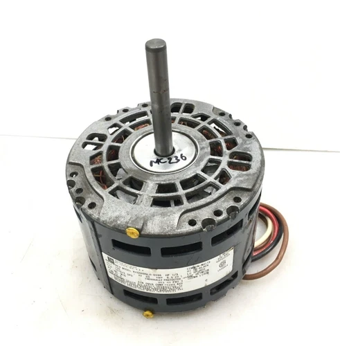 EMERSON KA55HXNLH-6996 Blower Motor 1/3 HP 1075 RPM 2 SPD 120 V used #MC236