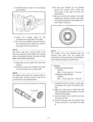 YAMAHA Workshop Manual TZ500 1980 1981 1982 Maintenance Tuning