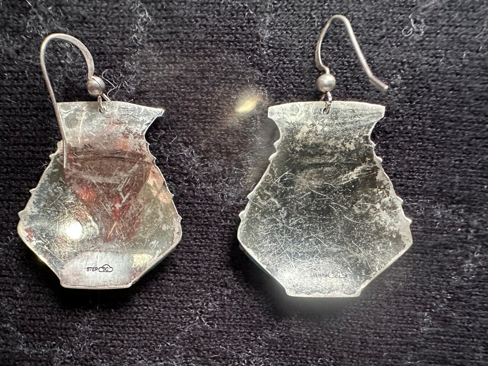 Native American Vintage “Silver Cloud” Sterling E… - image 2