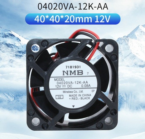 NMB 04020VA-12K-AA 4020 12V 0.08A 4CM silent cooling fan - Picture 2 of 5