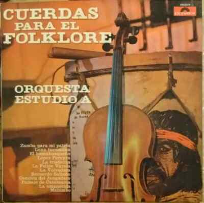 LP Orquesta Estudio A Cuerdas Para El Folklore ARGENTINIAN PRESS. / MONO