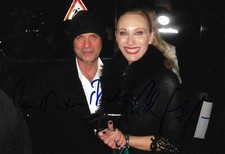 Christian Berkel & Andrea Sawatzki autographs signed 13x18 cm picture