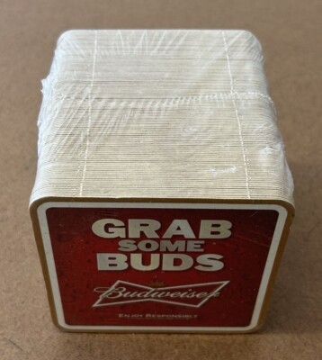 2012 Colorado VIEWFEST Budweiser  GRAB SOME BUDS  Paper Beverage Coasters 100ct 