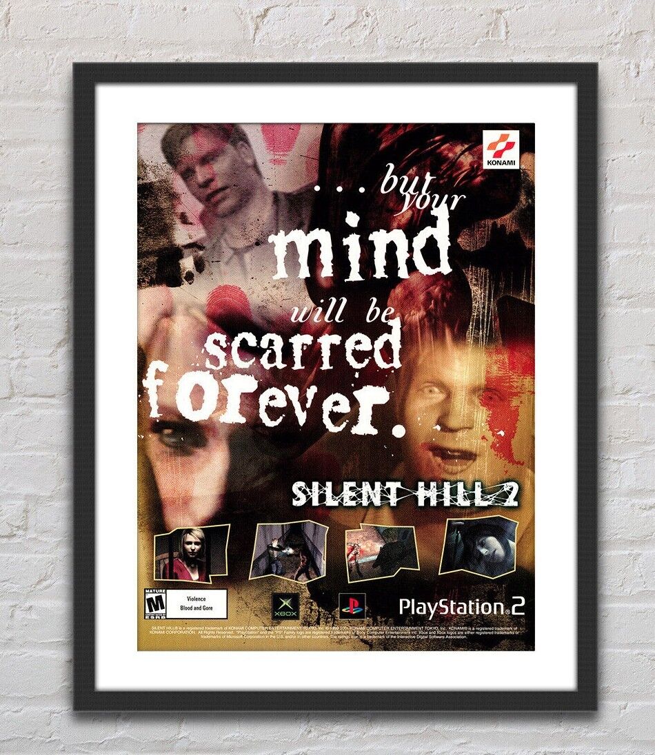 Silent Hill 3 Playstation 2 XBOX Premium POSTER MADE IN USA