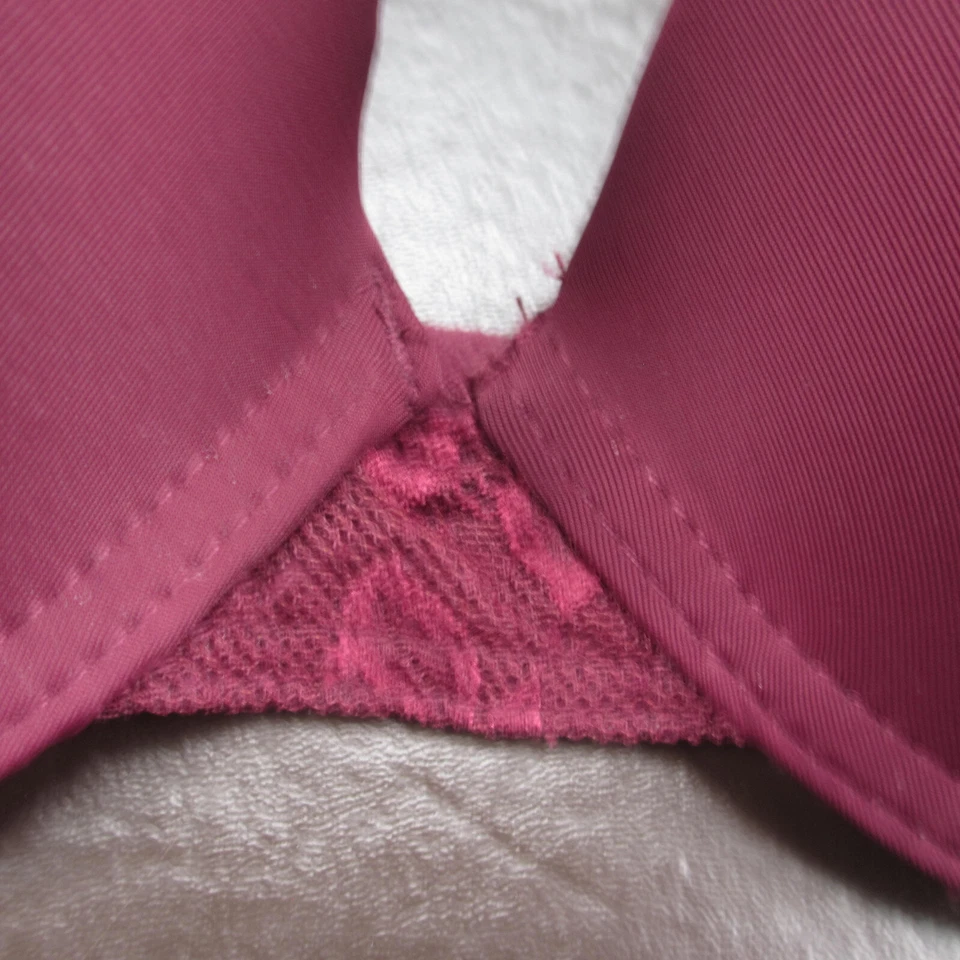 Sujetador Honeydew 36B Granate Encaje Acolchado Con Aros Cierre Ajustable Espalda Nuevo Foto 3 de 4