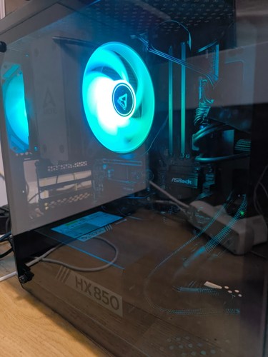 Gaming PC Windows 11 Pro XFX 12GB RX6700XT Merc Ryzen 9700X 48GB DDR5 2TB 10GB/s - Picture 3 of 16
