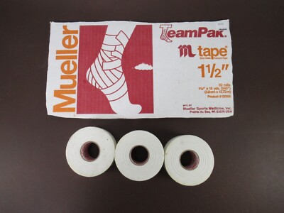 Lot of 3 Mueller Trainer's Tape, 1.5'' (D HC)