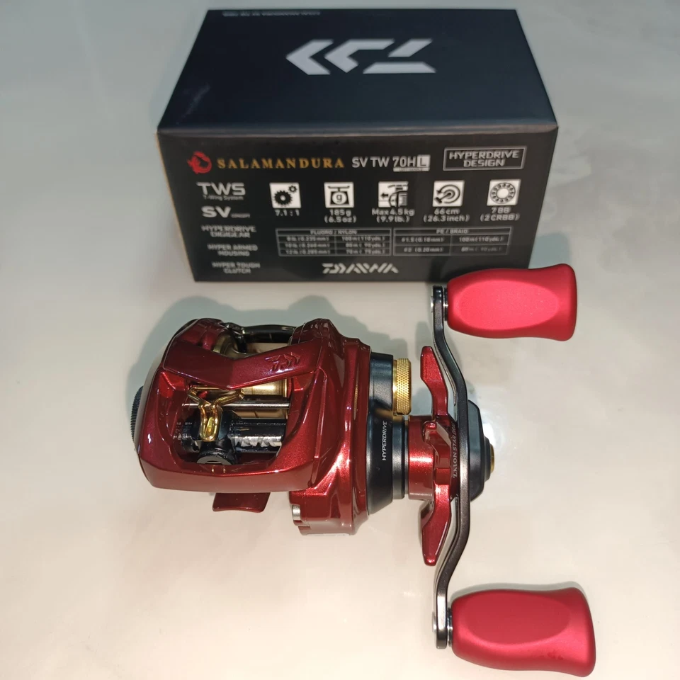 Daiwa Salamandura Sv Tw 70 HL Baitcast Reel 22 - Image 3 of 4