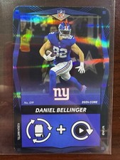 2024 Uno Elite Blue Foil - #019 Daniel Bellinger - New York Giants