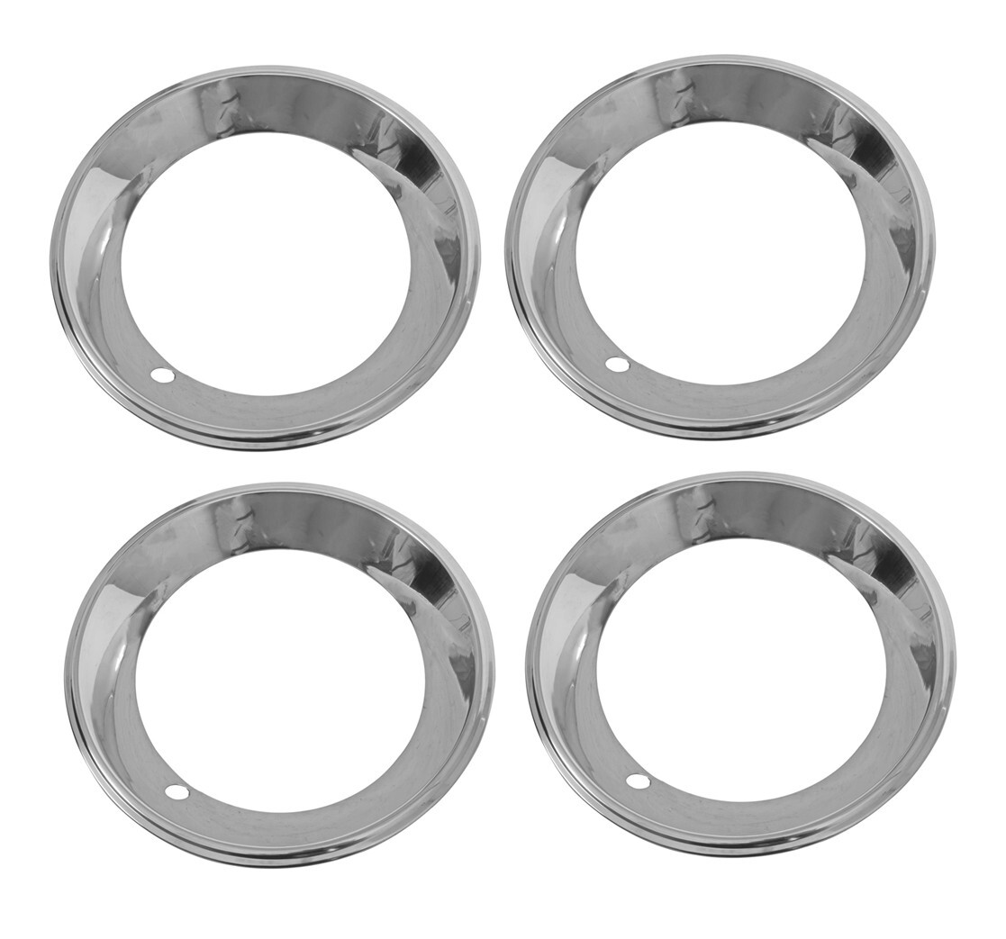 GM CHEVY OLDS PONTIAC RALLY WHEEL BEAUTY TRIM RINGS 2.5" DEEP DISH 15x7