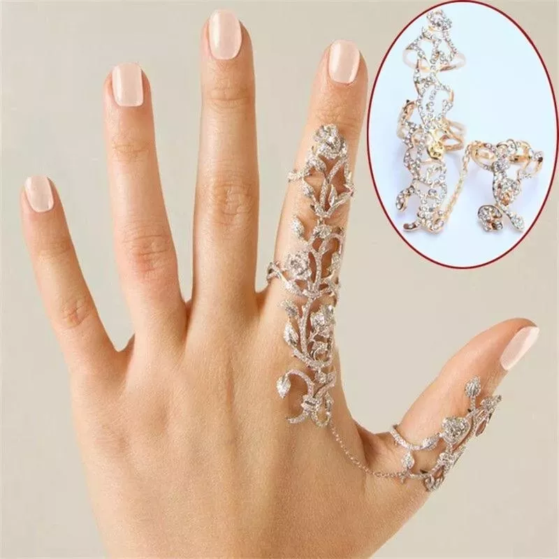 10pc Men Dragon Joint Ring Women Snake Knuckle Rings Gothic Skull Finger  Jewelry | eBay