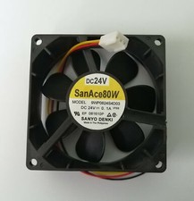 Sanyo 9WP0824S4D03 DC24V 0.1A 8025 8CM 3-PIN Mitsubishi servo drive inverter fan