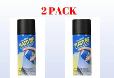 Plasti Dip Rubberized Matte Black Spray two pack