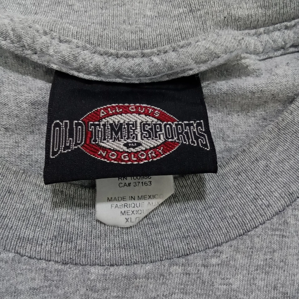 Vintage Y2K Beanpot Hockey Tournament T Shirt Adult Size XL Gray NCAA - Image 3 of 4