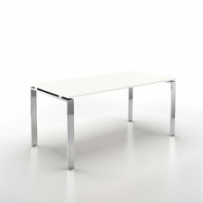 SCRIVANIA CASA UFFICIO SMART WORKING GAMING ELEGANTE MODERNA PORTA PC 180x80cm