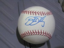 Bubba Starling Kansas City Royals Signed MLB Baseball COA 