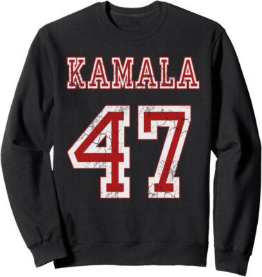 Kamala Harris 47 th President USA 2024 Election Gift Unisex Crewneck Sweatshirt