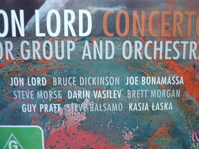 Jon Lord - Concerto for Group & Orchestra (CD+ PAL DVD - *won't play in USA) NEW Foto 3 de 4