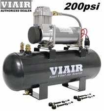 VIAIR 20007 380c COMPRESSOR 200 psi Kit 100% Duty @100psi Fast Fill Best